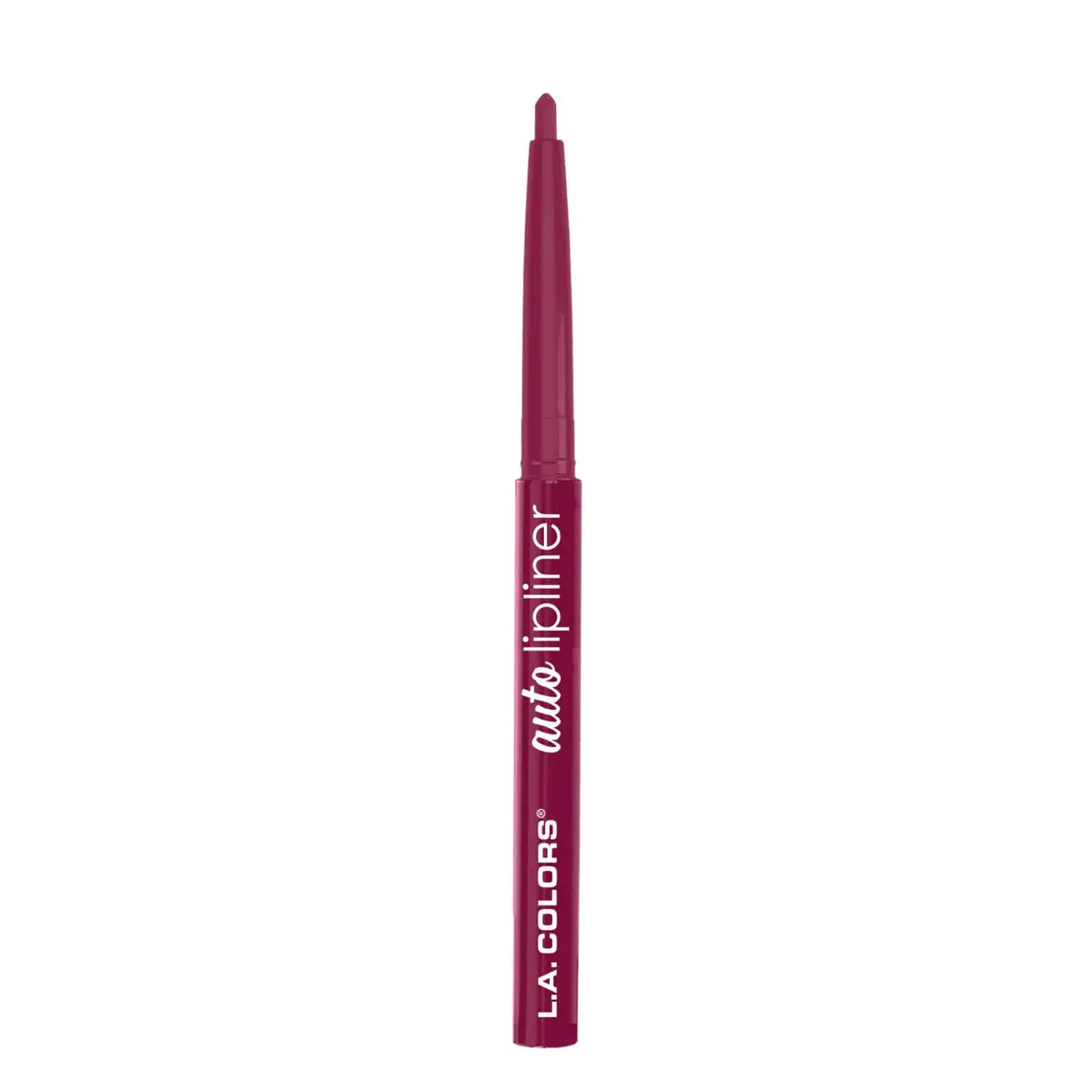 L.A. COLORS Auto Lip Pencil Burgundy 0.01oz | Long-lasting, creamy lip liner for precise definition - view 2