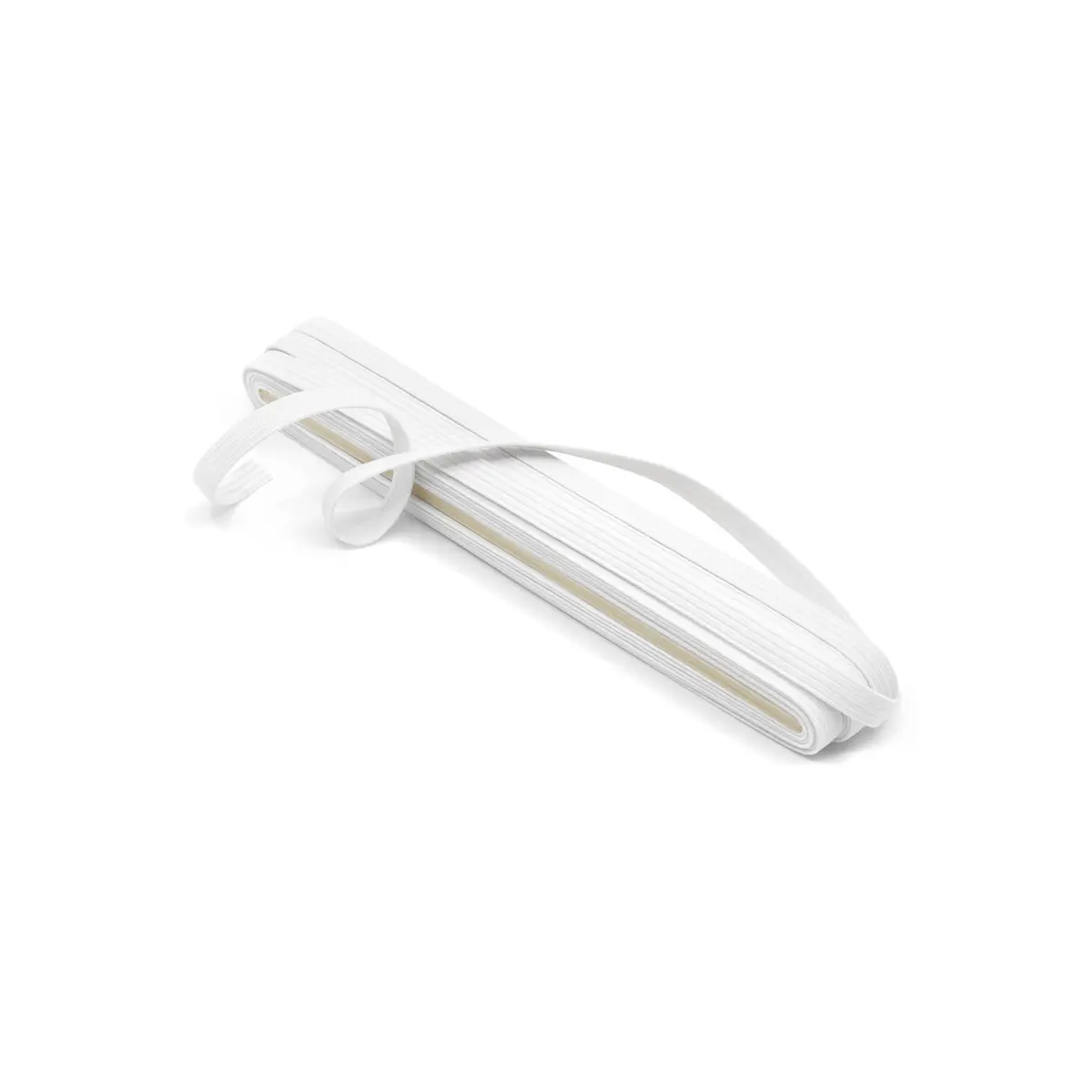 Dritz Braided Elastic 1/4'X8yd-White | Shrink-Resistant, Versatile for Sewing & Crafts - view 4
