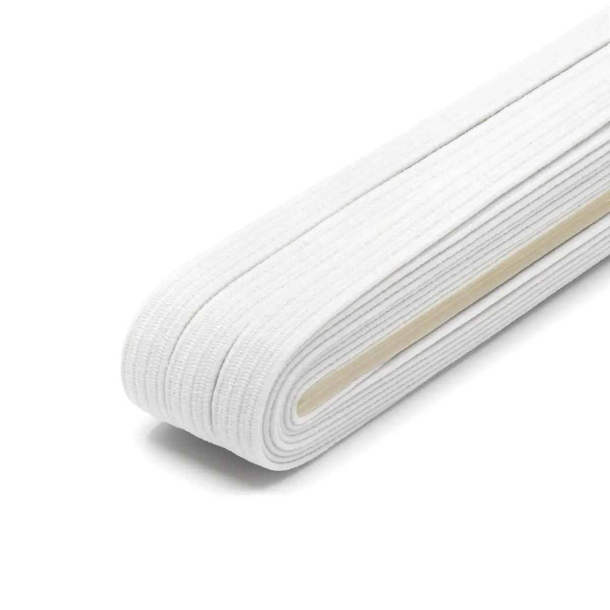 Dritz Braided Elastic 1/4'X8yd-White | Shrink-Resistant, Versatile for Sewing & Crafts - view 3