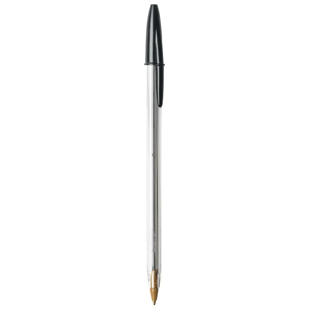 BIC CRISTAL Ballpoint Pen 1mm | Smooth Black Ink, Pack of 10 for Everyday Writing - view 3