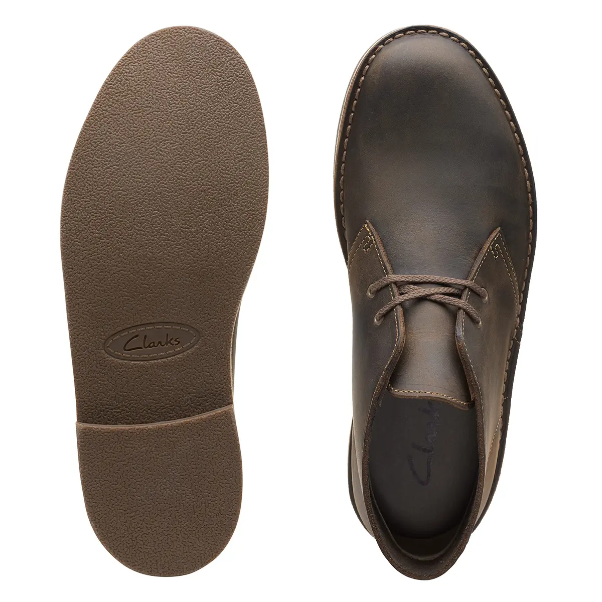 Clarks Collection Mens Bushacre 2 Ankle Boots Beeswax Leather 13 Medium US | Classic Casual Ankle Boot - view 4