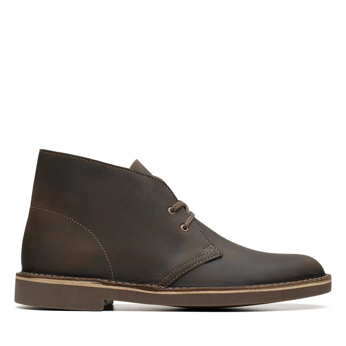 Clarks Collection Mens Bushacre 2 Ankle Boots Beeswax Leather 13 Medium US | Classic Casual Ankle Boot - view 2