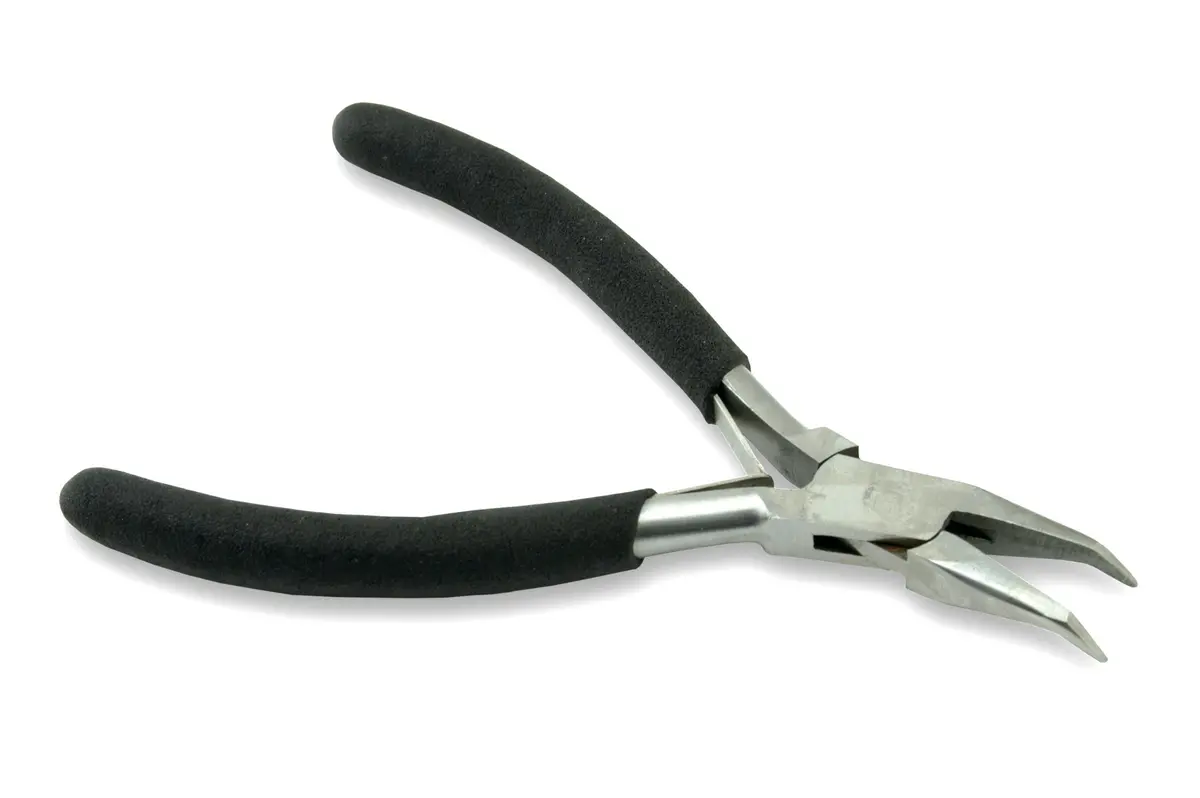 Beadalon Designer Series Bent Chain Nose Pliers, Stainless Steel, 4.75 in | Precision Jewelry Tool - view 4