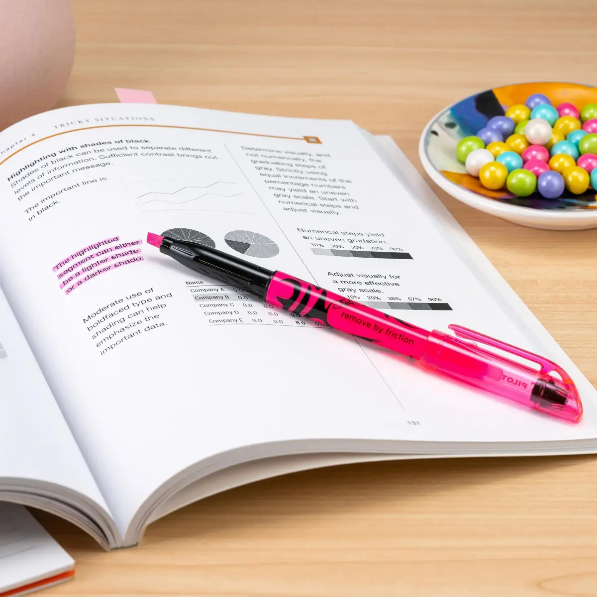 PILOT FriXion Light Pastel Erasable Highlighters, Pack of 12 Pink | Smooth Ink Flow for Students & Office - view 5
