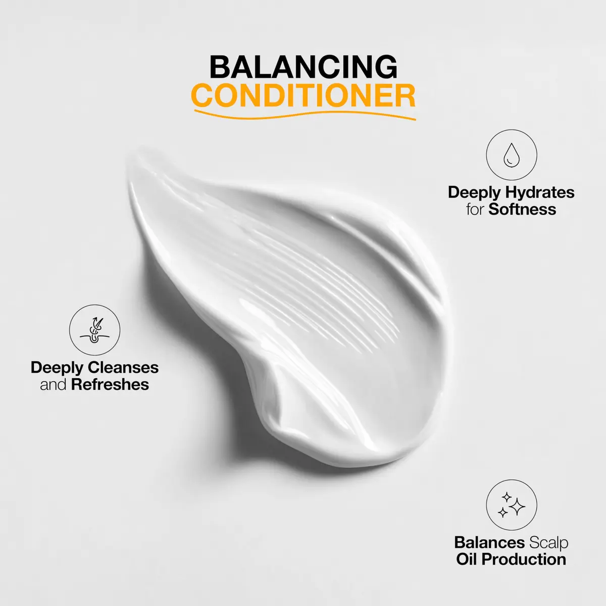 GK HAIR Global Keratin Balancing Conditioner 300ml | Nourishes & Balances Oily Hair - view 4