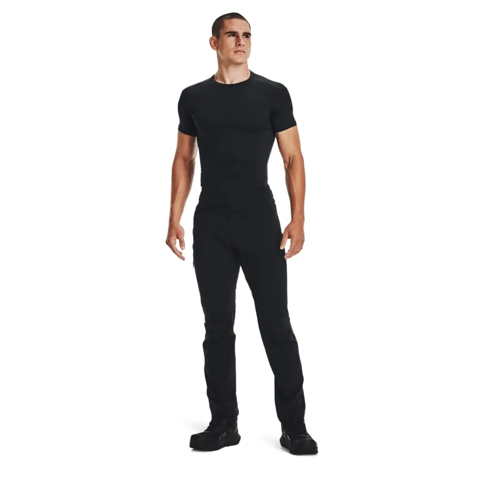 Under Armour HeatGear Tactical Shirt, LG | Ultra-Soft Compression, 4-Way Stretch, Sweat-Wicking - view 2