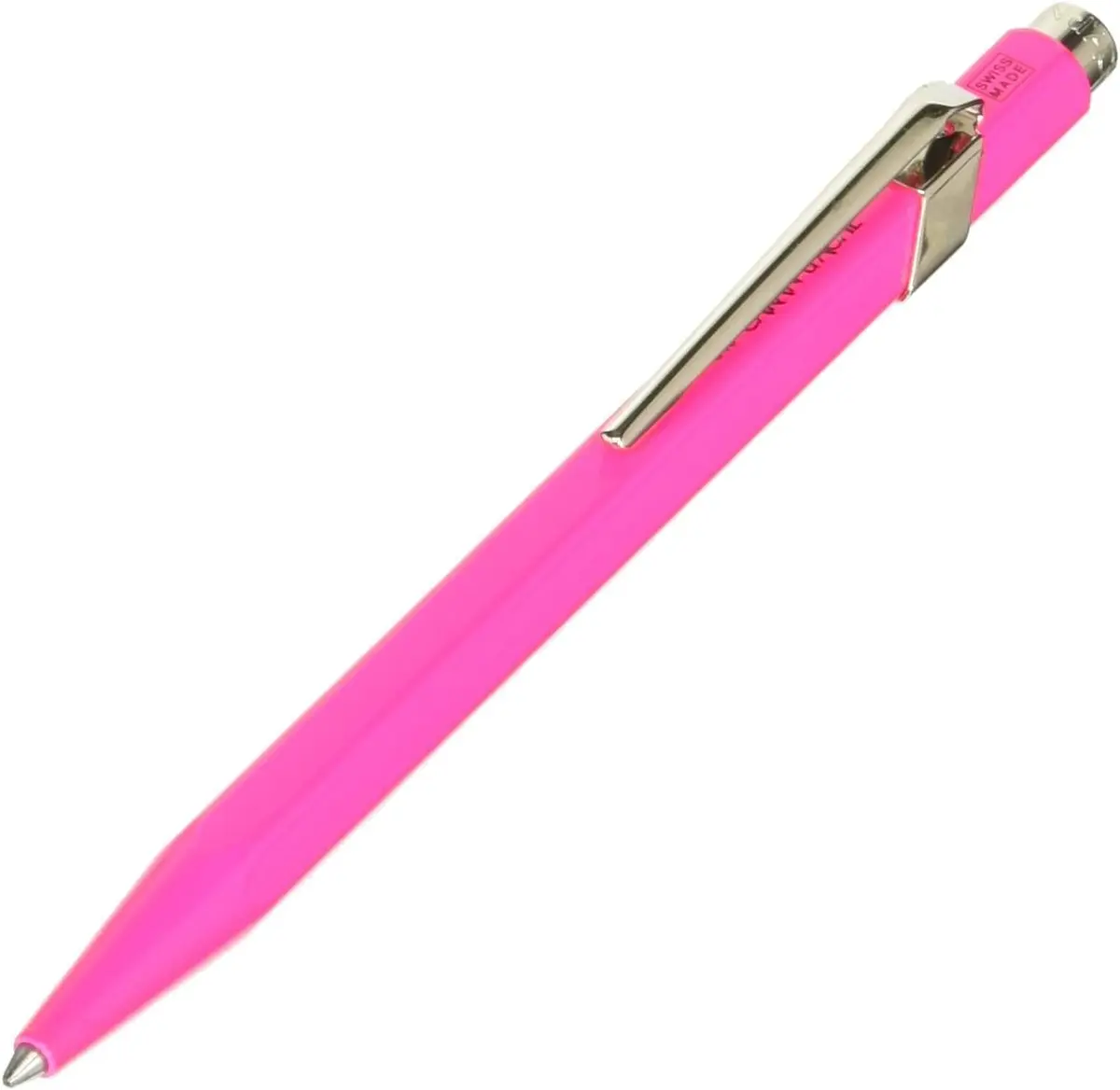 Caran d'Ache 849 Metal Pen Ballpoint Fluo Purple | Neon Modern Design (70-120 chars) - view 3