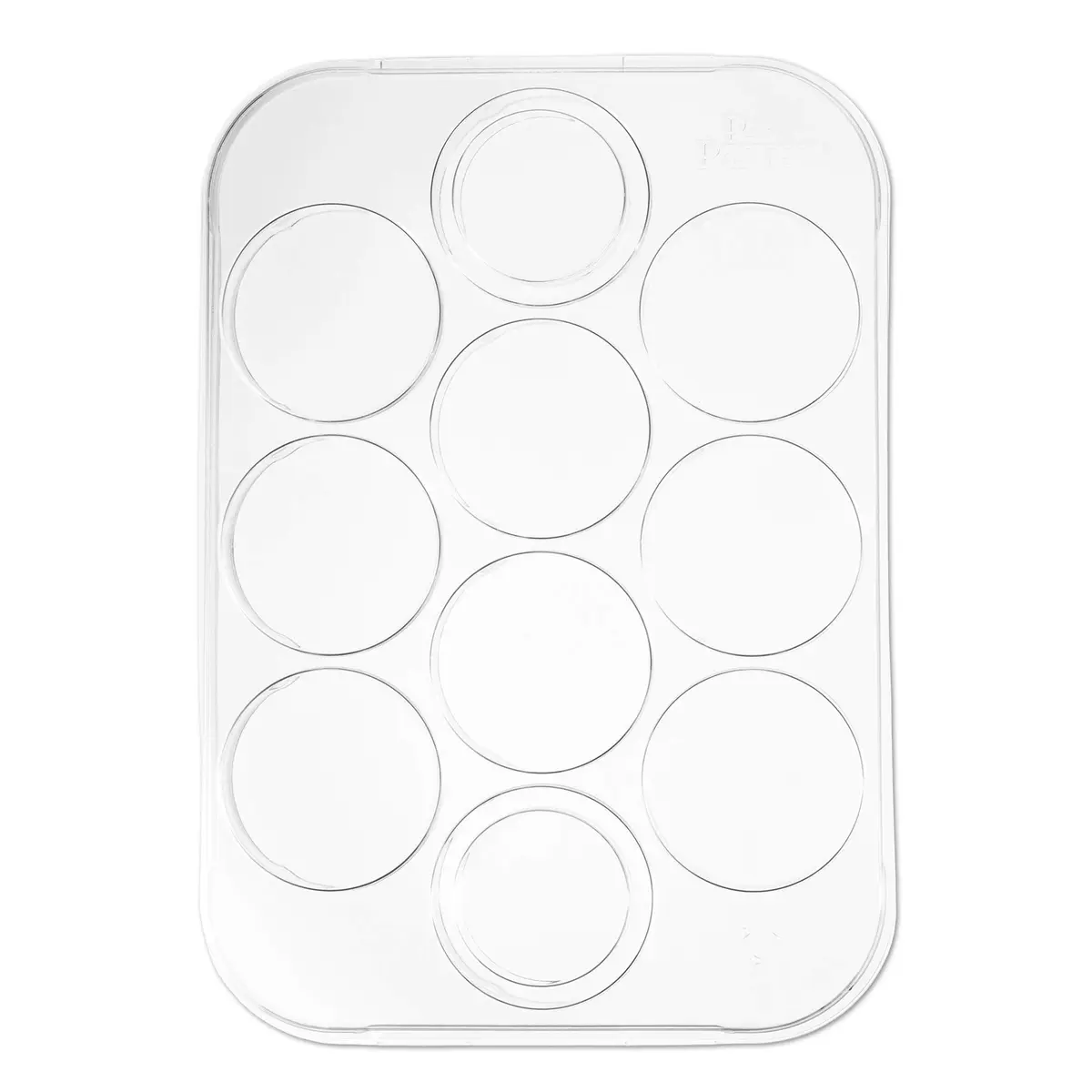 PanPastel Artist Pastels 10 Color Palette Tray | Holds 10 Pans Securely, Clear Cover Included - view 2