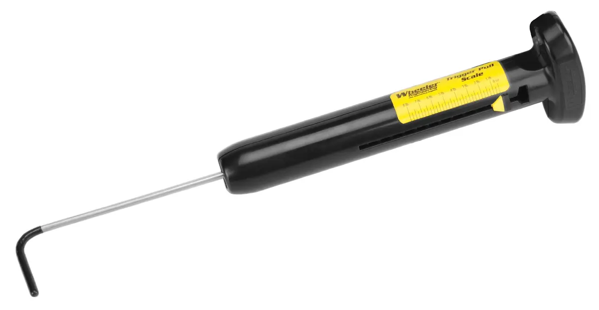 Wheeler Manual Trigger Pull Scale 200g (8oz) to 3.6kg (8lb) | Gunsmithing Tool for Accurate Trigger Adjustments - main product image