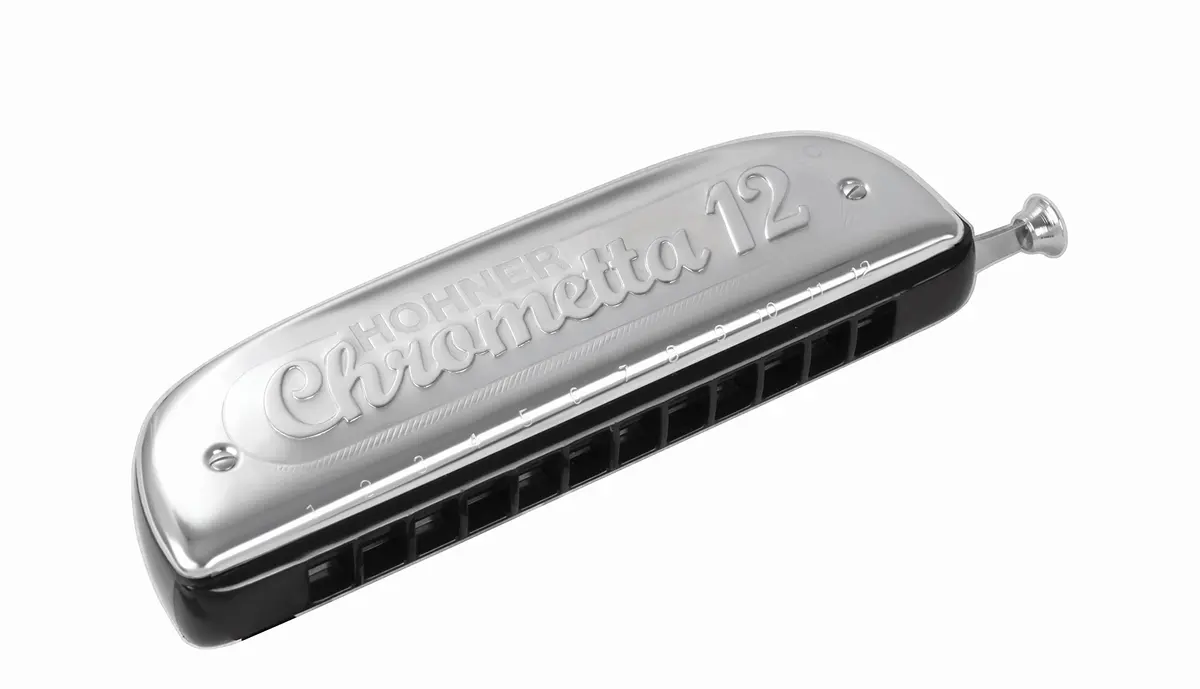 Hohner Chrometta 12 Harmonica in C | 3-Octave Range, Beginner-Friendly - main product image
