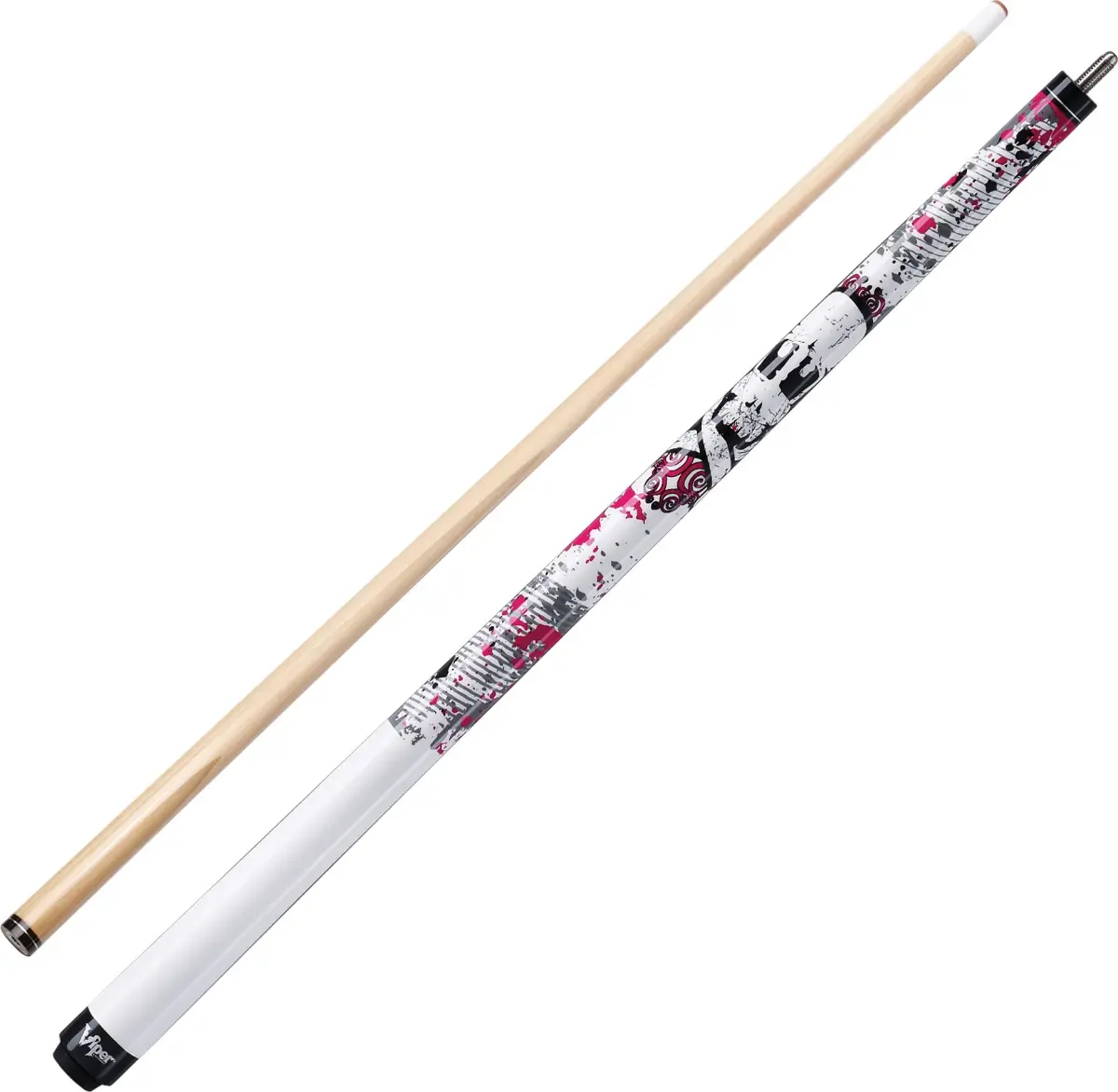 Viper by GLD Products Junior 48" Pool Cue, Pink Bones, 16 Oz | 2-Piece Maple Hardwood - view 4