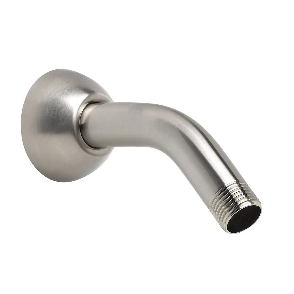 Speakman S-2520-BN 5-1/2 in. Brass Shower Arm & Flange in Brushed Nickel | Durable Wall Mount Fixture - main product image