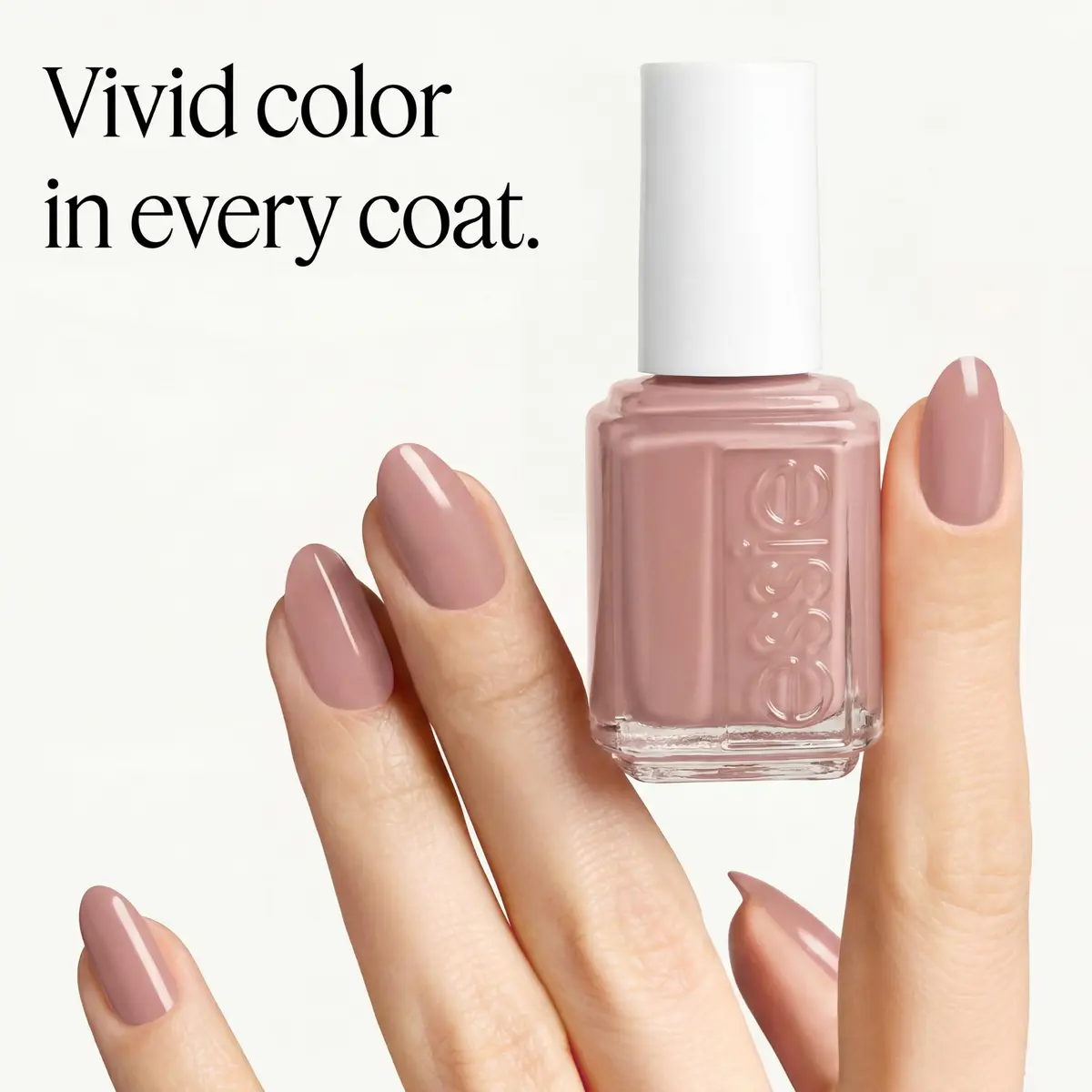 essie Nail Polish Dusty Rose 0.46 Fl Oz | Vegan, Flawless Glossy Finish - view 4