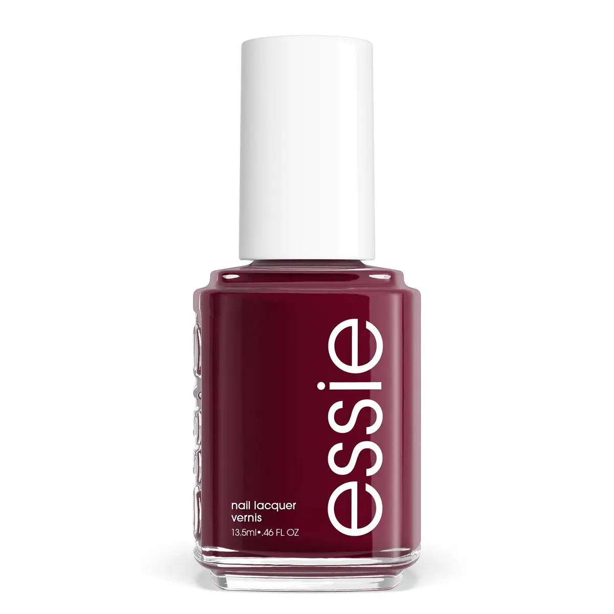 essie Bahama Mama Deep Plum Nail Polish 13.6ml (0.46 fl oz) | Salon-Quality Vegan Formula - main product image