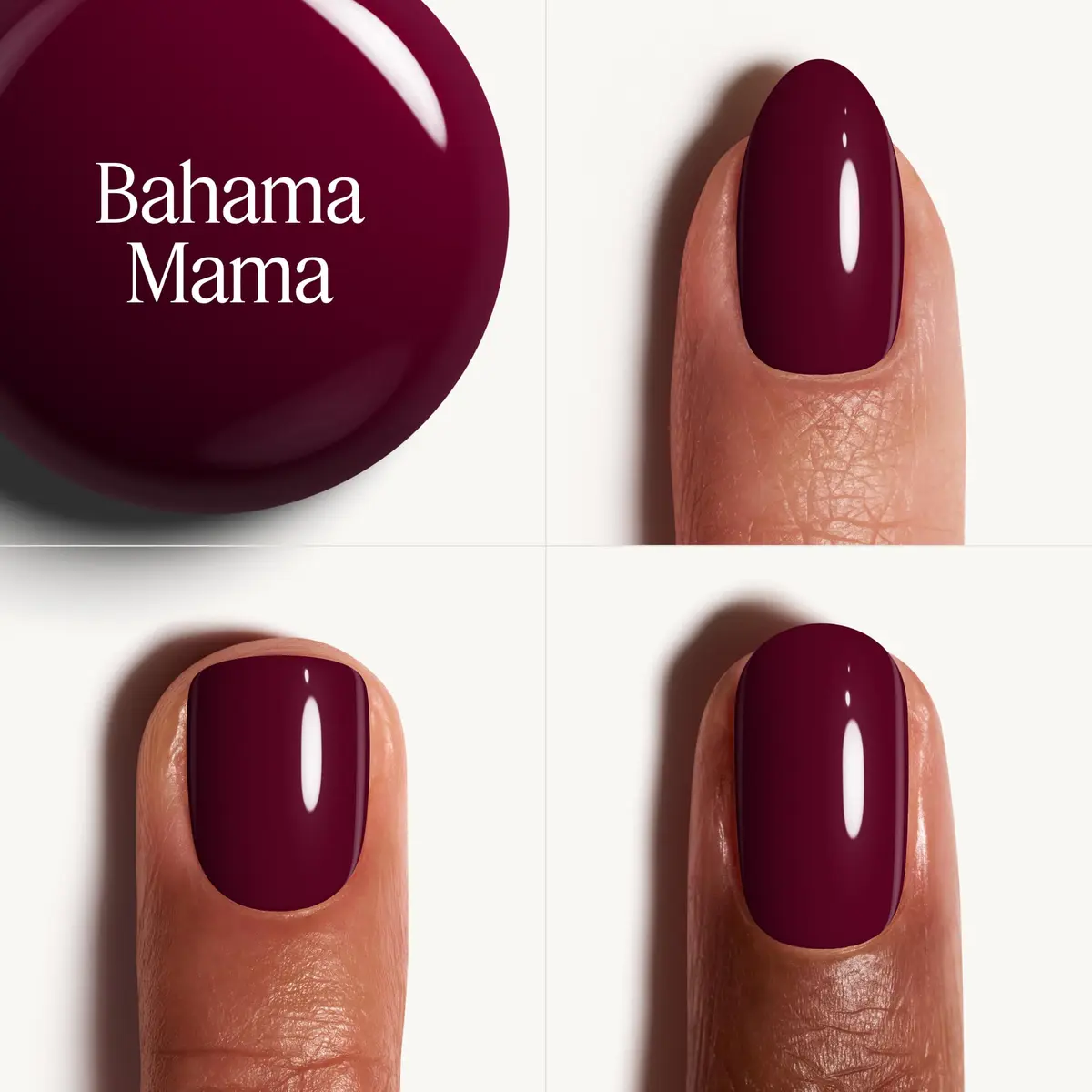 essie Bahama Mama Deep Plum Nail Polish 13.6ml (0.46 fl oz) | Salon-Quality Vegan Formula - view 3