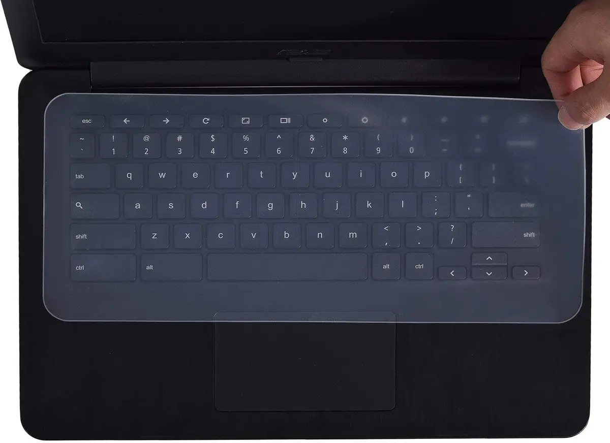 Goliton Universal Silicone Keyboard Protector Skin for Laptop 15.6-17.3 inch | Waterproof & Washable - view 2