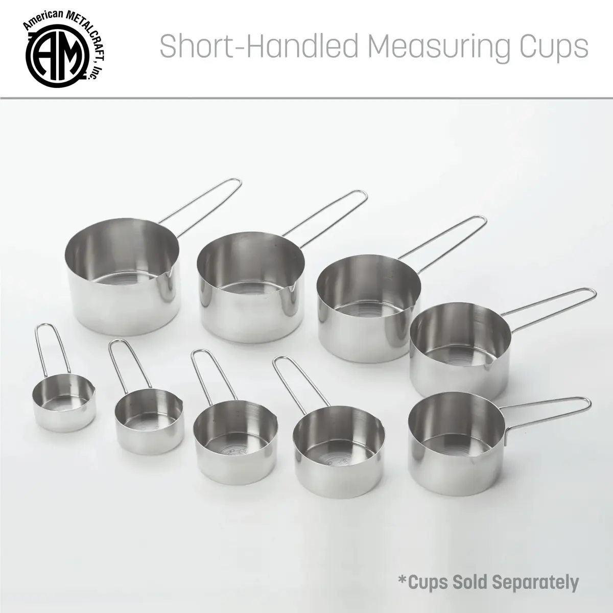 American Metalcraft MCW200 2-Cup Stainless Steel Measuring Cup | Durable, Rust-Proof Kitchen Tool - view 6