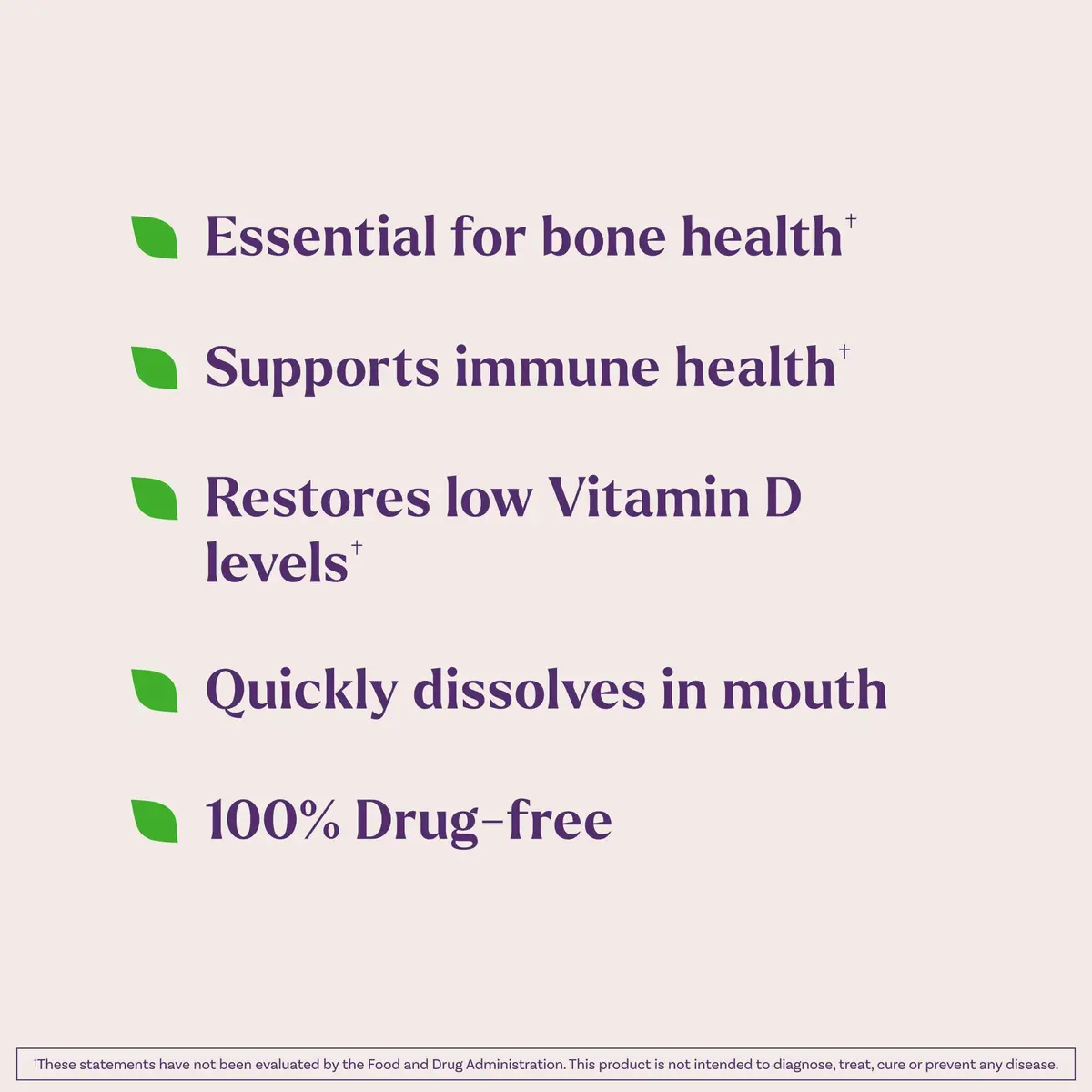 Natrol Vitamin D3 2000 IU Fast Dissolve | Bone & Immune Support, 90 Tablets - view 2