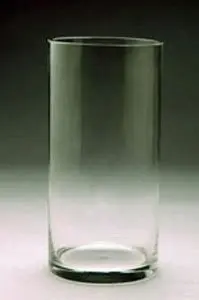 WGVI Clear Cylinder Glass Vases, 7.62 cm (3") W x 25.4 cm (10") H, Pack of 12 | Authentic USA Import for Centerpieces - view 2