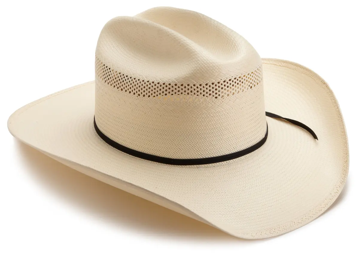 RESISTOL Ustrc Big Money Hat Natural 7 1/4 | Classic Cowboy Style with Venting - view 2