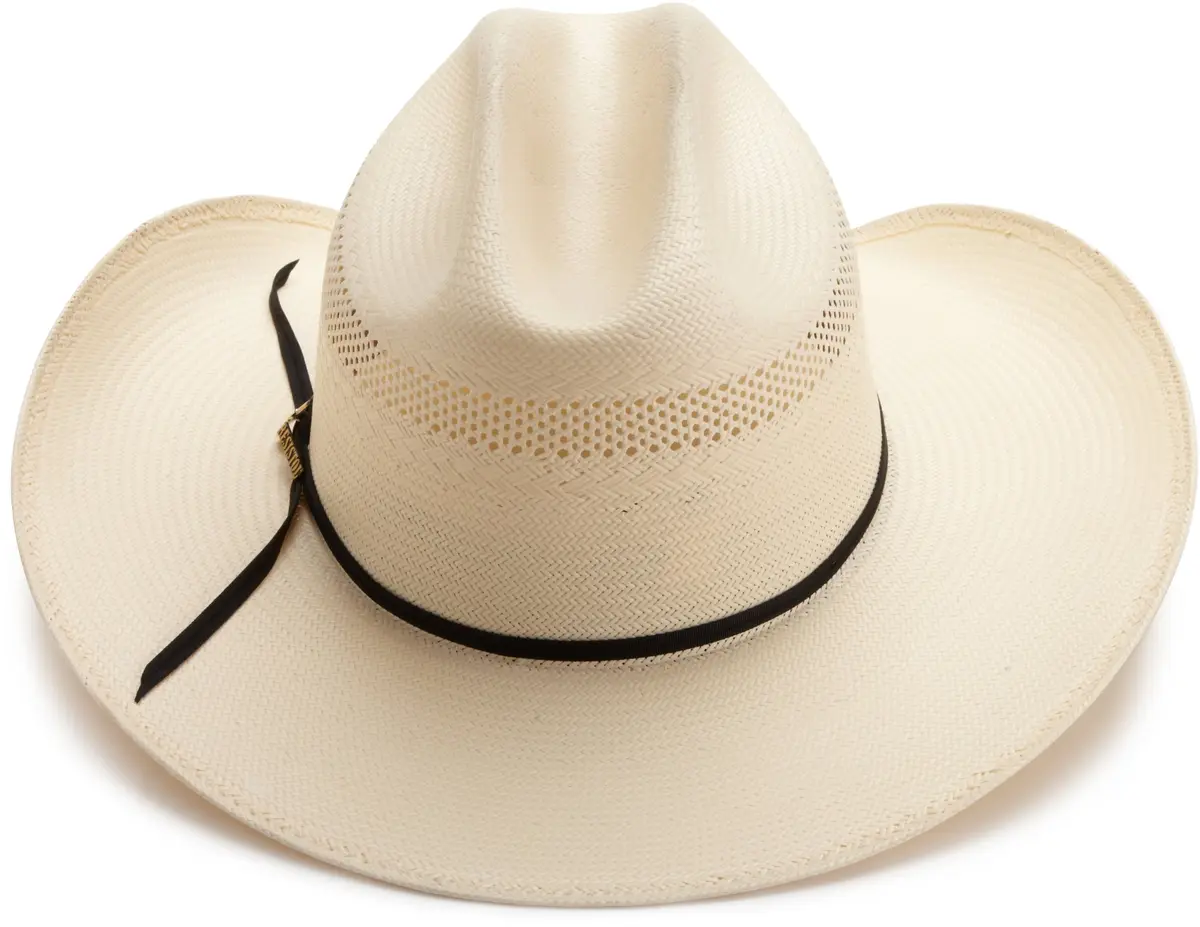 RESISTOL Ustrc Big Money Hat Natural 7 1/2 | Classic Cowboy Style with Venting - view 3