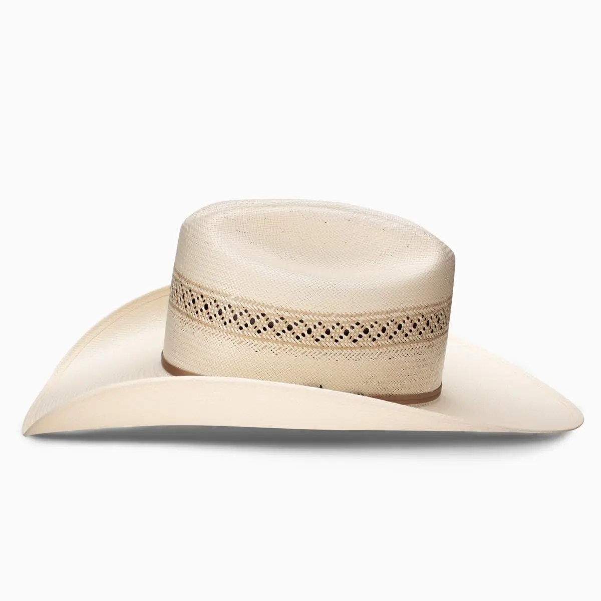 RESISTOL Wildfire 30 Profile Straw Cowboy Hat 6 3/4 Natural | Handcrafted Cowboy Headwear for Men - view 3