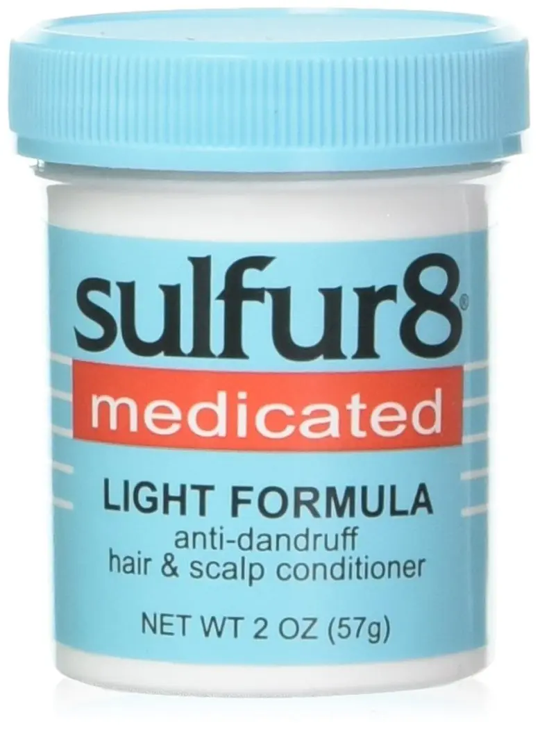 SULFUR8 Medicated Light Formula Anti-Dandruff Hair & Scalp Conditioner 59ml (2 oz) | Controls Dandruff & Soothes Itchy Scalp - main product image