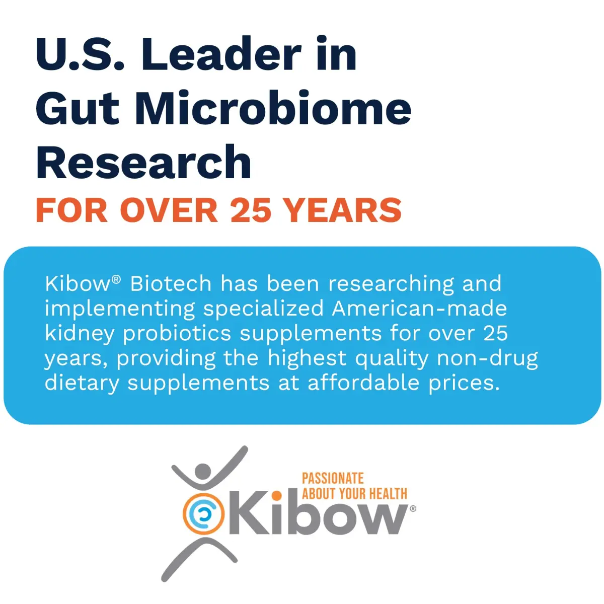 Kibow Renadyl Probiotic Capsules 60 Count (156 g) | Kidney Health Support with 45 Billion CFUs - view 4