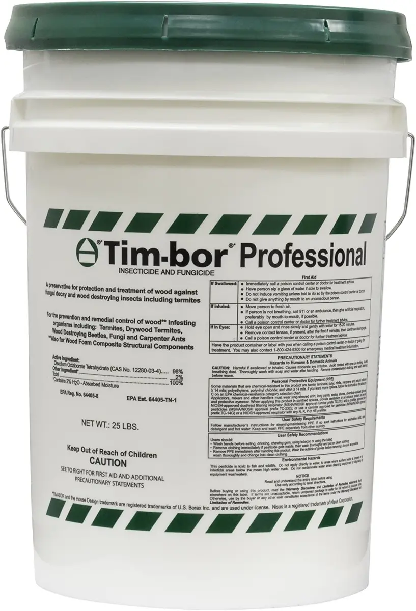 Nisus Tim-BOR Professional Insecticidal Dust, 25 lbs | Wood & Insect Protection - main product image