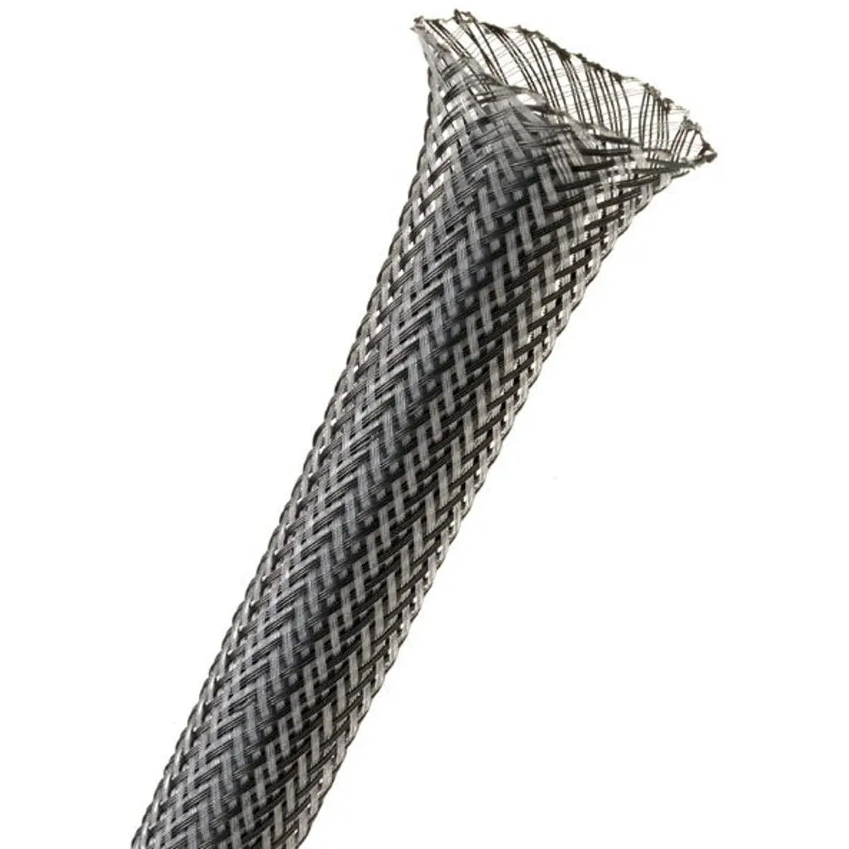 Techflex 3/8" Expandable Sleeving 25 ft. Black | Abrasion & UV Resistant Cable Cover - main product image