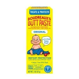 Boudreaux's Butt Paste Original Diaper Rash Ointment 12 oz (2 oz Tubes, Pack of 6) | Pharmacist-Developed Skin Protectant - view 2