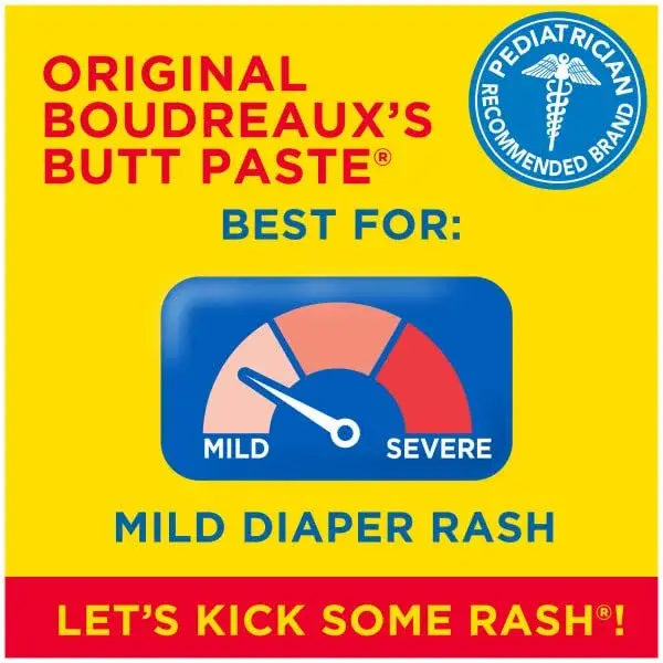 Boudreaux's Butt Paste Original Diaper Rash Ointment 12 oz (2 oz Tubes, Pack of 6) | Pharmacist-Developed Skin Protectant - view 4
