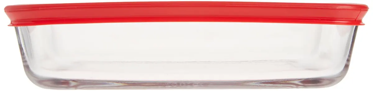 Pyrex 3-Cup Rectangular Glass Food Storage Container with Lid, 712ml (24 Fl Oz) | Airtight & Leak-Resistant for Indian Kitchens - view 5