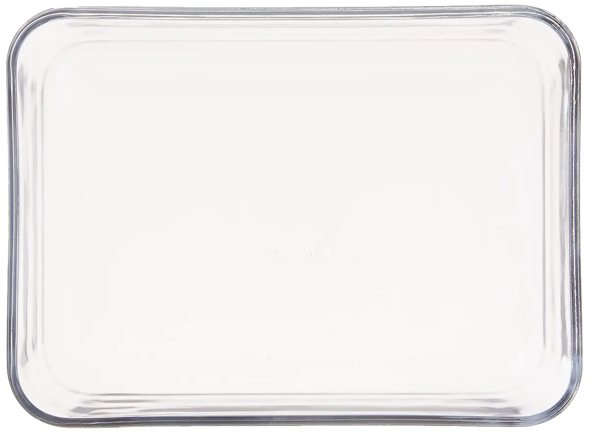 Pyrex 3-Cup Rectangular Glass Food Storage Container with Lid, 712ml (24 Fl Oz) | Airtight & Leak-Resistant for Indian Kitchens - view 2