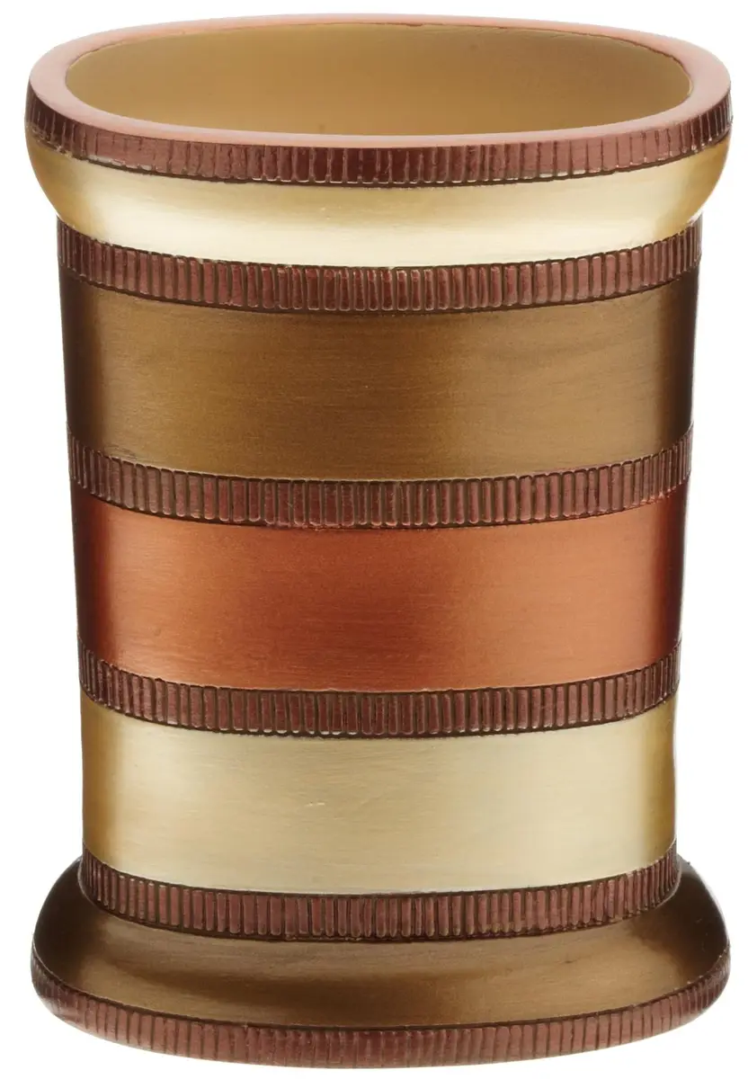 Popular Bath Contempo Spice Tumbler Resin | Modern Classic Bathroom Accessory - main product image