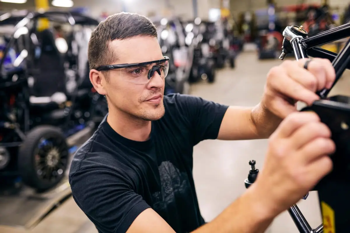 Wiley X Saber Advanced Tactical Safety Glasses for Men & Women | MIL-PRF-32432, ANSI Z87.1+ Impact, UV Protection, Interchangeable Lenses - view 4