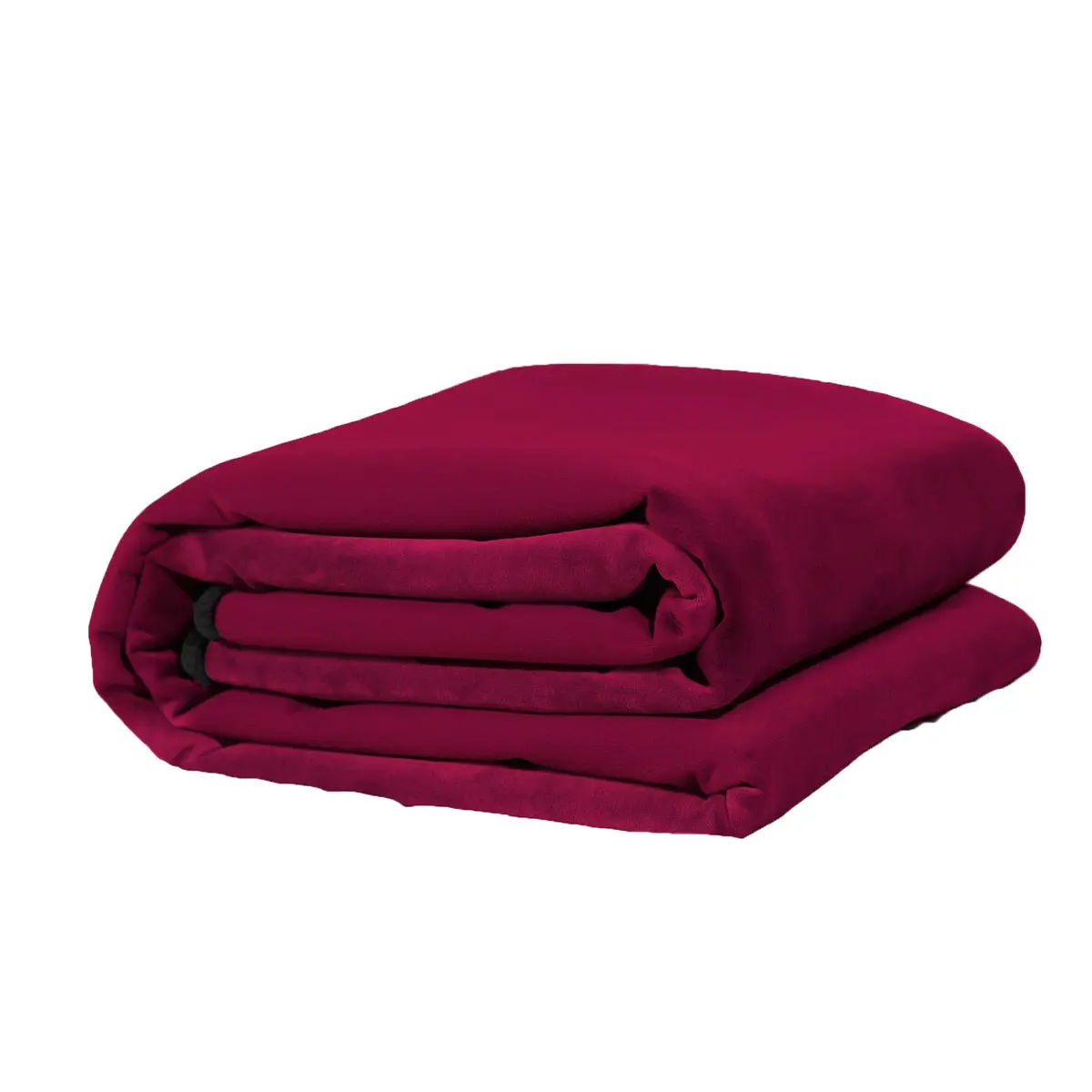 Liberator Decor Fascinator Throw - Moisture Proof Sensual Blanket, Merlot Microvelvet, 72x54 Inch | Waterproof, Reversible, Made in USA - view 6