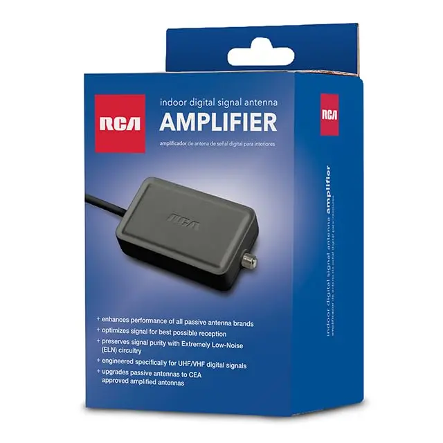 RCA Digital Amplifier for Indoor Antenna | Signal Boost & Optimization for Clear HD Reception - view 3