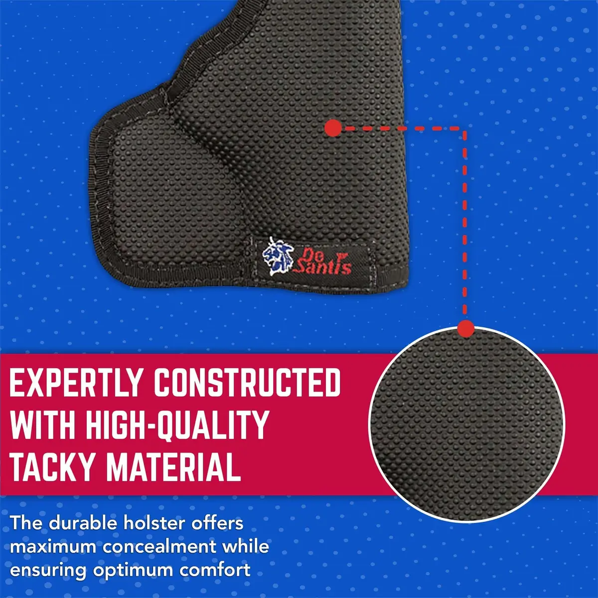 DeSantis Nemesis Pocket Holster Fits SIG P238, S&W M&P Bodyguard 380 | Ambidextrous, No-Slip, Concealed Carry - view 5