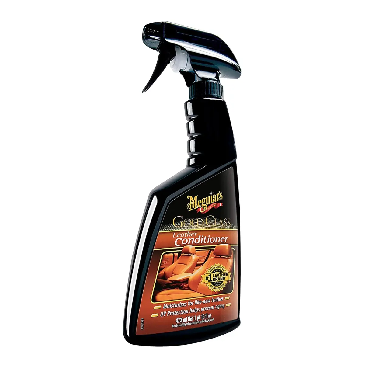 Meguiar's Gold Class Leather Conditioner Spray 473ml (16 Fl Oz) | Restores Leather Seats - view 3