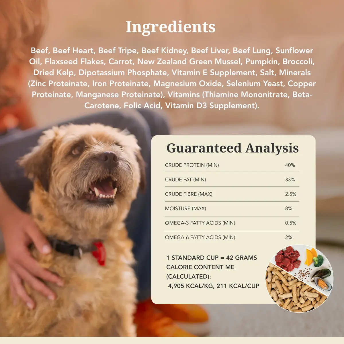 K9 Natural Freeze Dried High Protein Grain-Free Dog Food or Topper | Raw, NZ Made, Complete Nutrition - view 6