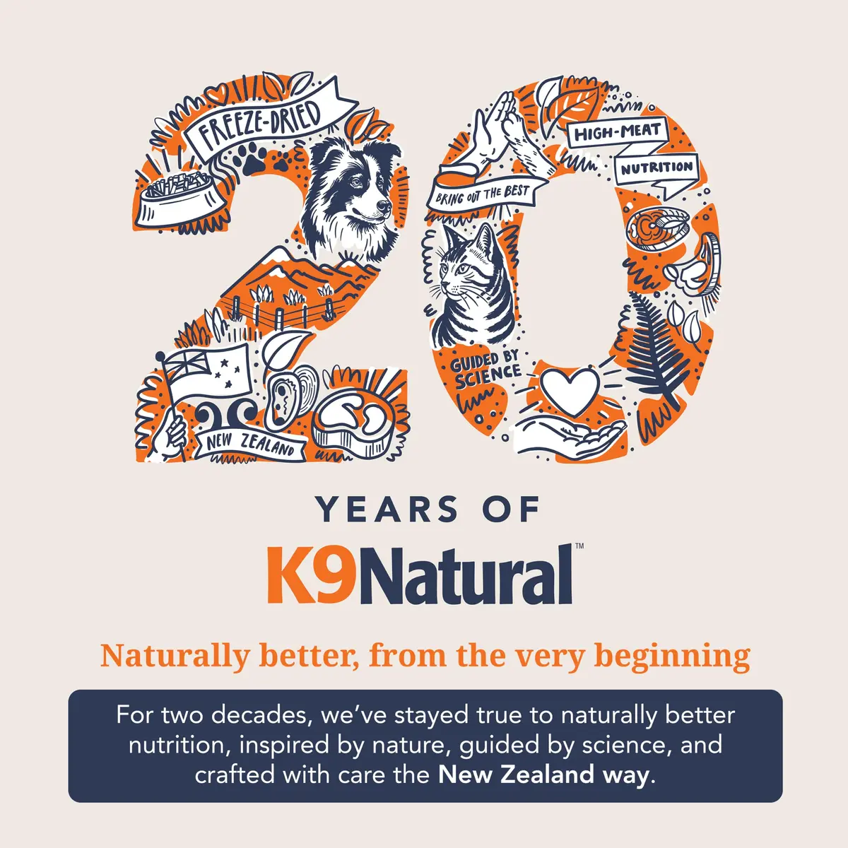 K9 Natural Freeze Dried High Protein Grain-Free Dog Food or Topper | Raw, NZ Made, Complete Nutrition - view 7