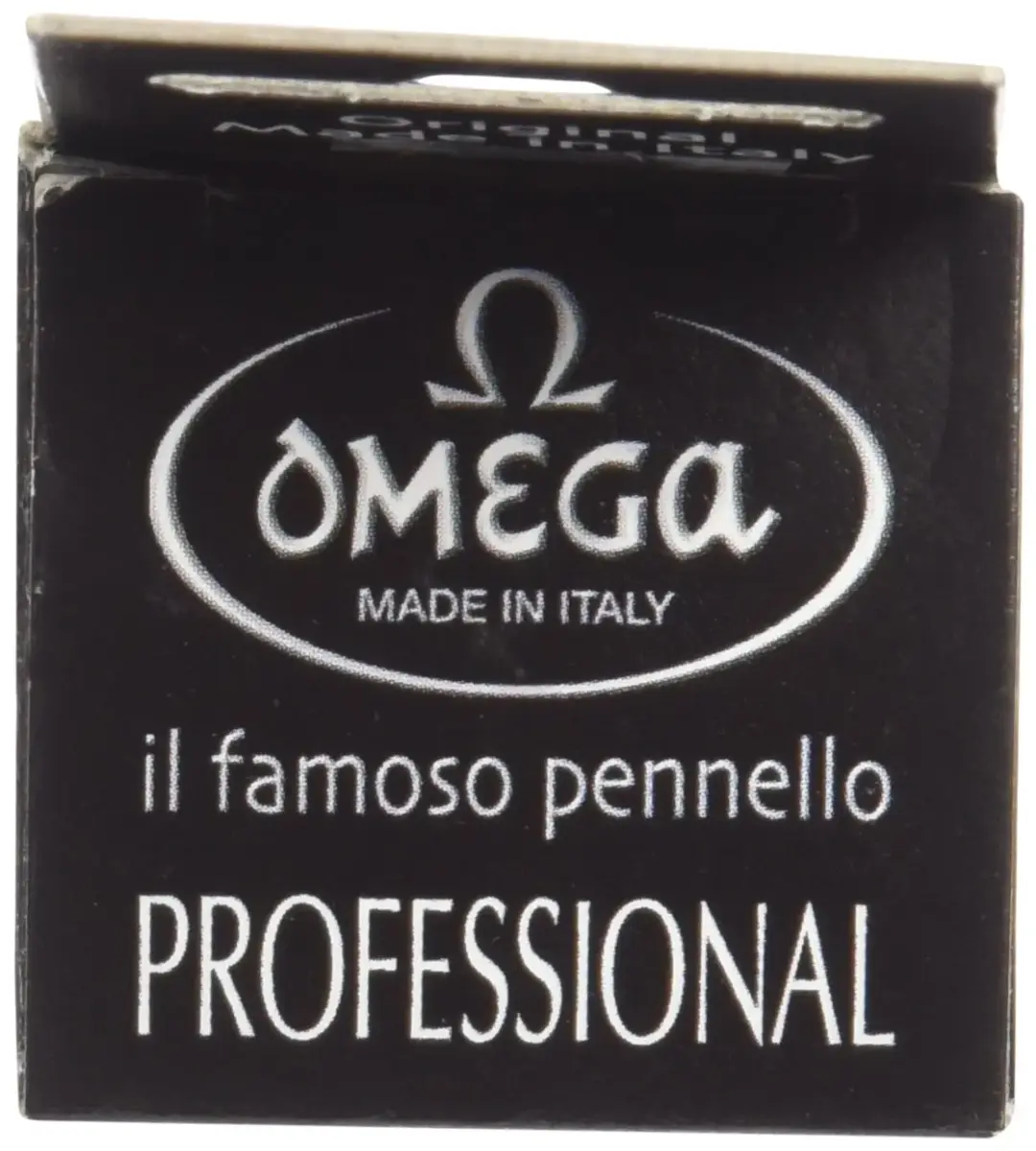 Omega Pure Bristle 10049 Shaving Brush, Black | Classic Hog Bristle for Rich Lather - view 5