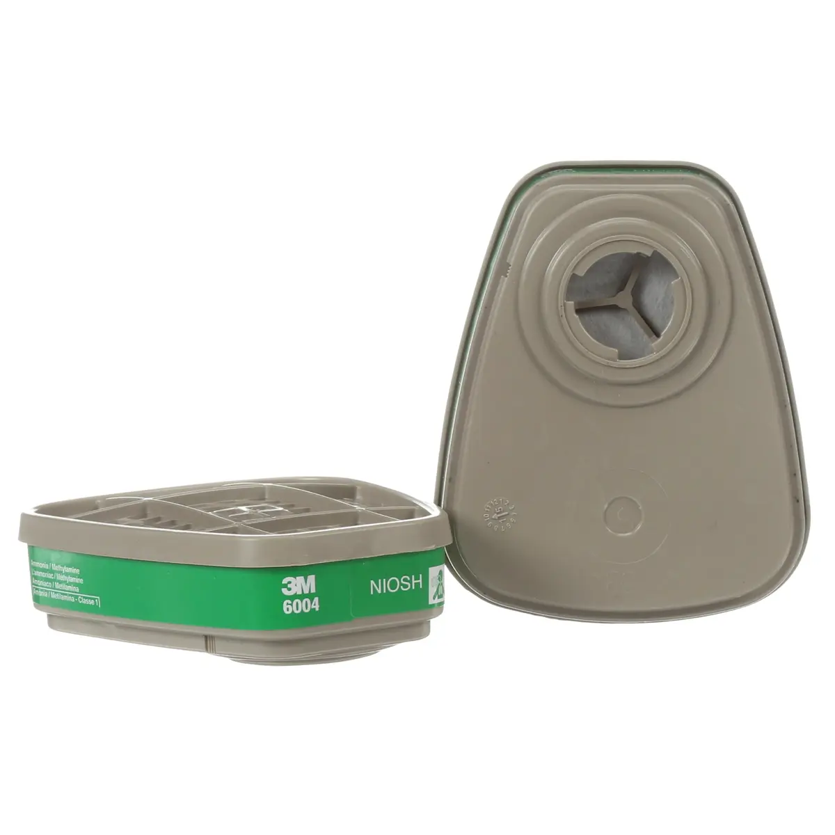 3M Ammonia Methylamine Respiratory Protection Cartridge 6004 | NIOSH Approved for Ammonia & Methylamine (105-120c) - main product image