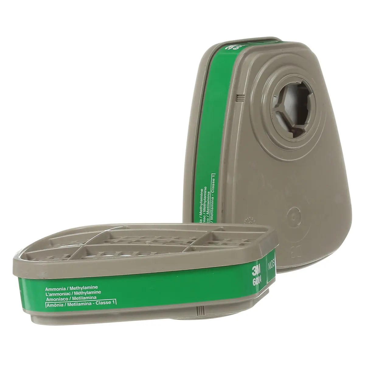 3M Ammonia Methylamine Respiratory Protection Cartridge 6004 | NIOSH Approved for Ammonia & Methylamine (105-120c) - view 2
