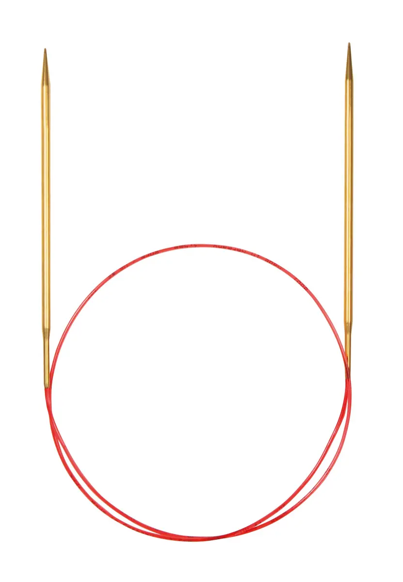Addi Circular Lace Needle 80cm x 7mm | Sharp Tips for Lace & Sock Knitting - main product image