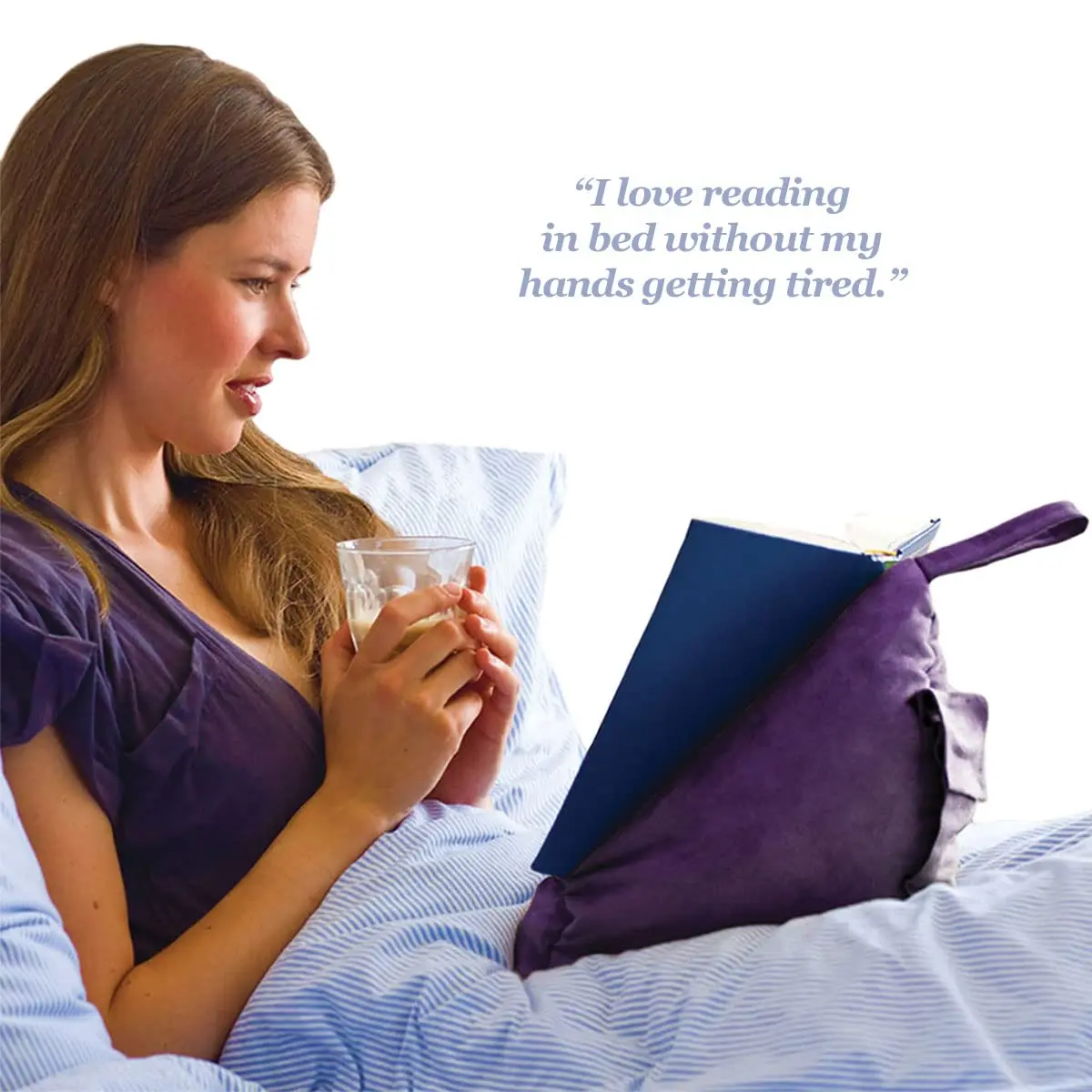 The Book Seat - Charcoal Grey - The Most Comfortable Way to Read Hands Free - view 4