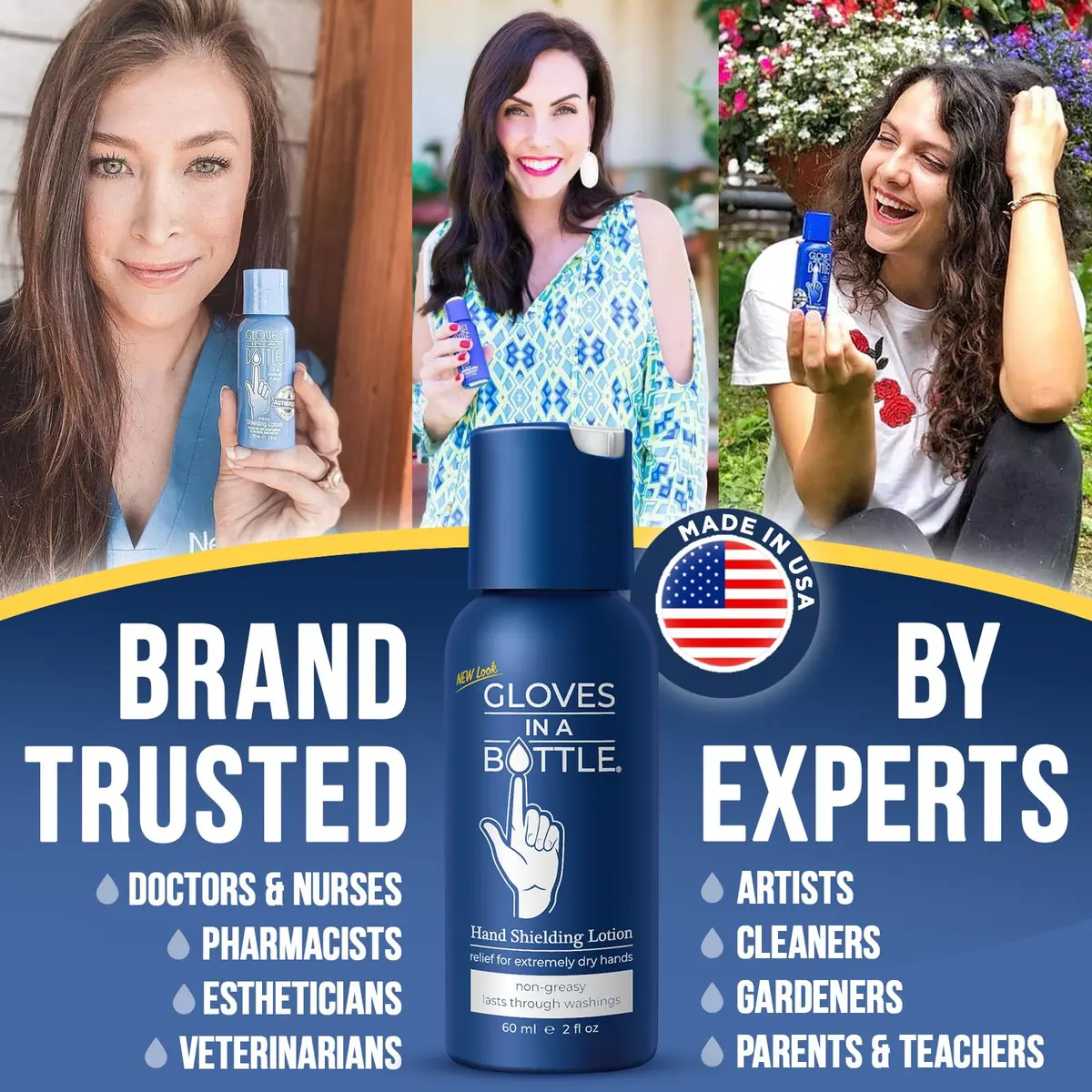 Gloves In A Bottle Shielding Lotion 2oz | Fragrance-Free Moisturizer for Sensitive & Dry Skin - view 4