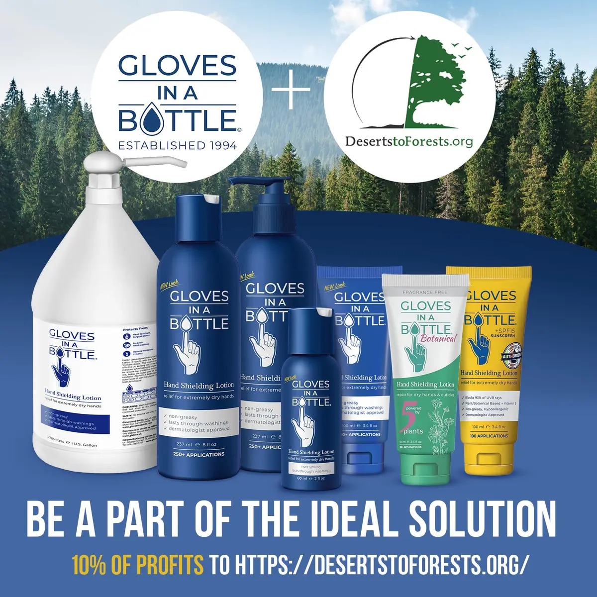 Gloves In A Bottle Shielding Lotion 2oz | Fragrance-Free Moisturizer for Sensitive & Dry Skin - view 8