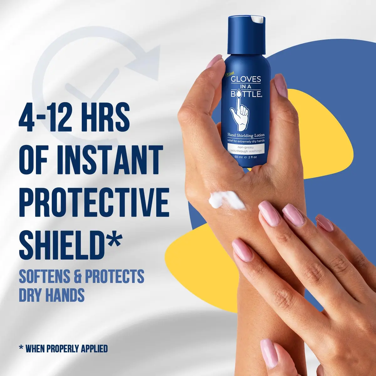 Gloves In A Bottle Shielding Lotion 2oz | Fragrance-Free Moisturizer for Sensitive & Dry Skin - view 3